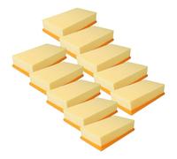 vhbw 10x Flat-Fold Filter F7 compatible with Hilti VC 20 U, VC 40 U, VC 40 UM, VC 20 UM Vacuum Cleaner - Pleated Filter Element