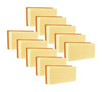 vhbw 10x Flat-Fold Filter L - M compatible with Festool CT 22 E, CT 11 E, CT 44 E/LE, CT 33 E/LE Vacuum Cleaner Wet/Dry - Pleated Filter Element