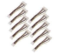 vhbw 10x IDE Y Power Cable to 2x Molex socket for Hard Drive, Power Adapter - 12 cm