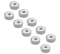 vhbw 10x Label Roll 19mm x 147mm (150 Label) Compatible with Dymo LabelWriter 450, 450 Turbo, 450 Duo Label Maker White