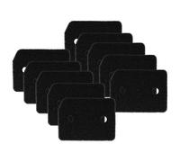 vhbw 10x Socket Filter Compatible with Miele TKB540WP, TKB500-50, TKB450WP, TKB440WP, TKB555WP T1Edition, TKB555WP, TKB550WP Tumble Dryer