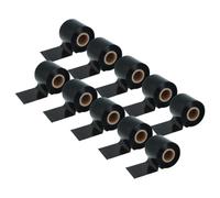 vhbw 10x Thermal Ribbon Compatible with Datamax Honeywell I-Class Mark II Label Printer, 60 mm x 300 m, Wax Resin, Black