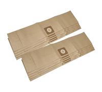 vhbw 10x Vacuum Cleaner Bag compatible with Bosch UniversalVac 15 Vacuum Cleaner, 85.95 cm x 19.9 cm, Brown