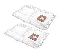vhbw 10x Vacuum Cleaner Bag compatible with Fein Dustex 25L Vacuum Cleaner, Microfleece, 35L capacity, 30 cm x 28 cm, White