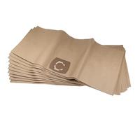 vhbw 10x Vacuum Cleaner Bag compatible with Kärcher K 2801 Plus, A 2800-2899, NT 361 Eco, NT 35/1, A 2901 Vacuum Cleaner, 33.3 cm x 27.5 cm, Beige
