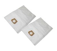 vhbw 10x Vacuum Cleaner Bag Replacement for Kärcher 6.904-211.0, 6.904-285.0 for Vacuum Cleaner, Microfleece, 30l capacity, 33 cm x 27 cm, White