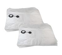 vhbw 10x Vacuum Cleaner Bag compatible with Nilfisk Alto MAXXI II 55 WD, MAXXI II 55-2, MAXXI II 55-1 Vacuum Cleaner, 88.2 cm x 62 cm, White