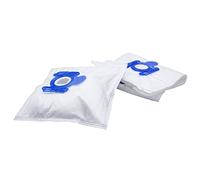 vhbw 10x Vacuum Cleaner Bag compatible with Progress Diamant D 10, D 110, D 111, D 112, D 12 Vacuum Cleaner, Microfleece, 28, 30 cm x 20.5 cm, White