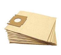 vhbw 10x Vacuum Cleaner Bag compatible with Rowenta HD 4061, HD4061 Vacuum Cleaner - Paper, 23 cm x 18 cm, Sand-Coloured