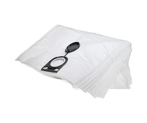 vhbw 10x Vacuum Cleaner Bag compatible with Starmix ISP iPulse L-1635 BASIC, ISP iPulse M-1635 SAFE/PLUS Vacuum Cleaner, 43 cm x 32 cm, White