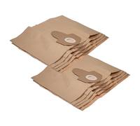 vhbw 10x Vacuum Cleaner Bag compatible with Thomas Super 30 S - Aquafilter, 30 S Aquatherm, Vacuum Cleaner, 31.5 cm x 19 cm, Brown