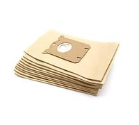 vhbw 10x Vacuum Cleaner Bag compatible with Volta UC 6100-6199 AirMax, U C 6100-6199 Airmax, U C 6410 Airmax, UC 6410 Airmax - Brown