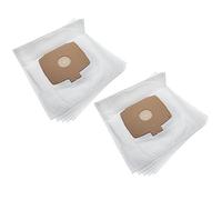 vhbw 10x Vacuum Cleaner Bag Replacement for Electrolux E6N, E6 for Vacuum Cleaner, 30.35 cm x 30.3 cm, White