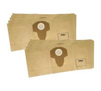 vhbw 10x Vacuum Cleaner Bag Replacement for Parkside 30250132 for Vacuum Cleaner, paper, 58.5 cm x 25.4 cm, Brown