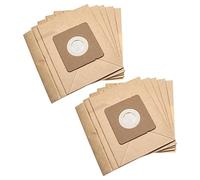 vhbw 10x Vacuum Cleaner Bag Replacement for Rowenta 832696, 900196441/1, 900 19 58-45/4 for Vacuum Cleaner, paper, 17.7 cm x 17.5 cm, Sand-Coloured