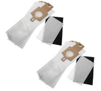 vhbw 12-Part Filter + Microfleece Bag Set Replacement for Hoover H20A, 9162280, H20, 09173717 for Vacuum Cleaner