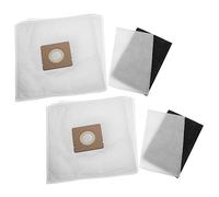 vhbw 12-Part Filter + Microfleece Bag Set Replacement for Rowenta 832696, 900196441/1, 900 19 58-45/4 for Vacuum Cleaner