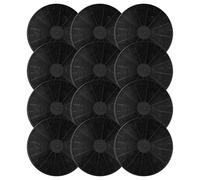 vhbw 12x Activated Carbon Filter Replacement for Klarstein 10027530, CGCH2, 10027711, 10030983, K10001 for Extractor Hood - 17.5 cm