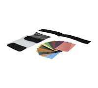 vhbw 12x Colour Gel Filters compatible with Nikon Speedlight SB-600 Flash, Camera - Colour Gel Flash Filter Set in astener, plastic