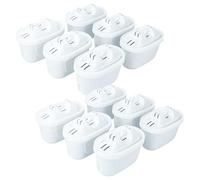 vhbw 12x Water Filter Cartridge Compatible with AQUAFLOOW J-Maxi Water Filter Jug