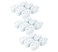 vhbw 18x Water Filter Cartridge Compatible with Aquaphor Time, Orion, Onyx, Kompakt, Jasper, Flip, Diamond, Amethyst, Agat Water Filter Jug