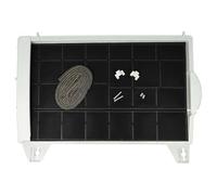 vhbw 1x Activated Carbon Filter compatible with Balay 3BH719N/04, 3BH719X/01, 3BH919B/01, 3BH719N/02, 3BH719N/03 Extractor Hood - 45 x 32 x 4 cm