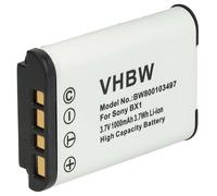 vhbw 1x Battery compatible with Sony Cybershot DSC-H400 Camera DSLR (1000mAh, 3.6 V, Li-Ion)