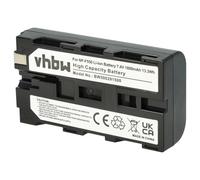 vhbw 1x Battery compatible with Yongnuo YN-216 5500K, YN-216 3200-5500K, YN-1200 CRI 95+ 5500K Videocamera (1800mAh, 7.2 V, Li-Ion)