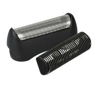 vhbw 1x cutter block, 1x shaving foil with frame compatible with Braun 815, 5685, 835 Razor, Shaver, Trimmer - Combo-Pack Black Silver