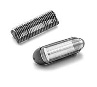 vhbw 1x cutter block, 1x shaving foil with frame compatible with Braun MG5090 Multigroome Razor, Shaver, Trimmer - Combo-Pack Black Silver