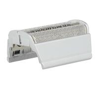 vhbw 1x Dual Shaver Foil compatible with Braun Contour 5877, 5895, 5874, 5875, 5897 Electric Shaver + Frame, Silver