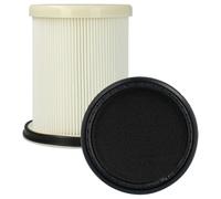 vhbw 1x HEPA filter, 1x motor filter compatible with Arnica Bora Hydra Rain, Hydra Rain Plus, 3000, 5000, 4000, Hydra Vacuum Cleaner