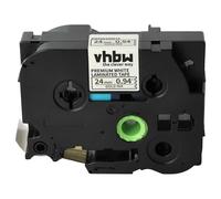 vhbw 1x Label Tape Compatible with Brother PT H 500 Li, P 700, P900W, P950NW, H 500, P750W Label Printer 24 mm, Gold on Premium White