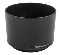 vhbw 1x Lens Hood compatible with Sony E 55-210mm F4.5-6.3 OSS Lens Black, plastic, Round, 7.5 cm