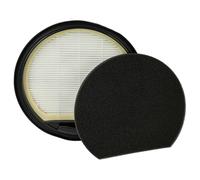 vhbw 1x Replacement Filter compatible with Bosch BGS05A320, BGS05AAA2, BGS05A322, BGS05X240 Vacuum Cleaner - Exhaust Filter Black White