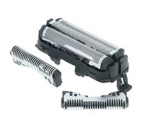 vhbw 1x shaving foil, 3x blade compatible with Panasonic ES-RT87, ES-RT67, ES-RT53, ES-RT47, ES-LT71, ES-RT37, ES-RT33 Razor, Shaver, Trimmer Black