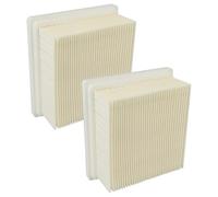 vhbw 2 x Flat Pleated Filter Compatible with Flex VC 2 L Hip 18-EC Vacuum Cleaner Filter Element