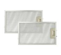 vhbw 2 x Metal Grease Filter Compatible with AEG DK9360-M, DK9190-M, DK9660-AD, DK9390-M, DK9660-M Cooker Hood - 32.5 x 19.6 x 0.85 cm, Metal