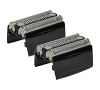 vhbw 2 x shaving heads replacement for Braun 52S, 52B for electric shaver, black