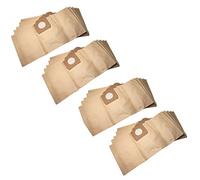vhbw 20 Paper Dust Bags Replacement for Kärcher 6.904051.0, 6.904-051.0, 69040510, 6904-0510 for Vacuum Cleaner, 56cm x 28.35cm, sand-coloured