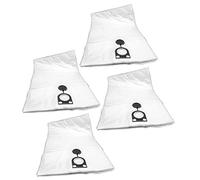 vhbw 20 x Vacuum Cleaner Bags Compatible with Bosch GAS 35 M L AFC Professional Vacuum Cleaner - Micro Fleece, 50 cm x 33 cm, White