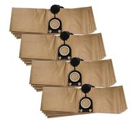 vhbw 20 x Vacuum Cleaner Bags Compatible with Metabo AS 1200, AS 20 L, ASA 1201 Vacuum Cleaner, Paper, 61 cm x 19 cm, Brown