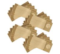 vhbw 20x Turbo Filter Replacement for Metabo 4007430440211, 6.31288.000 for Electric Sander, Orbital Sander - paper-Dust Bag Set Brown