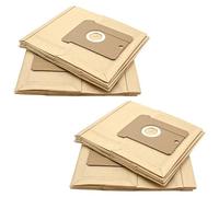 vhbw 20x Vacuum Cleaner Bag compatible with AEG Electrolux Vampyr 7201, 7203, 7202 Vacuum Cleaner, 22, 23, 24, 25, 26 28 cm x 20.5 cm, Sand-Coloured