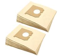 vhbw 20x Vacuum Cleaner Bag compatible with AEG Electrolux Z1670 Lite, Z1800, Z1800 Lite, Z1805, Z1670 Vacuum Cleaner, 23 cm x 18 cm, Sand-Coloured