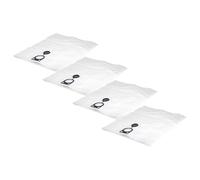vhbw 20x Vacuum Cleaner Bag compatible with Bauhaus Herkules Inox 20 MS, Herkules 15 Vacuum Cleaner, 40 cm x 27 cm, White
