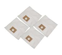 vhbw 20x Vacuum Cleaner Bag compatible with Fein Dustex 35 MX AC Vacuum Cleaner - Microfleece, 25 l capacity, 42 cm x 26 cm White