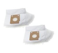vhbw 20x Vacuum Cleaner Bag compatible with Hoover SC 114 Elite Vogue Compact, SC 120 Vogue, SC 120 Compact Vacuum Cleaner, 28 cm x 24 cm, White