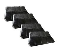 vhbw 20x Vacuum Cleaner Bag compatible with Kärcher NT 45/1 Tact, 40/1 Tact Te, 45, 45/1 Tact Te Vacuum Cleaner, 36 cm x 23.5 cm, Black