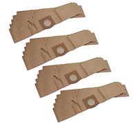 vhbw 20x Vacuum Cleaner Bag compatible with Kärcher WD 1 Compact Battery, WD 1 Compact Battery Set Vacuum Cleaner, 54 cm x 12 cm, Brown